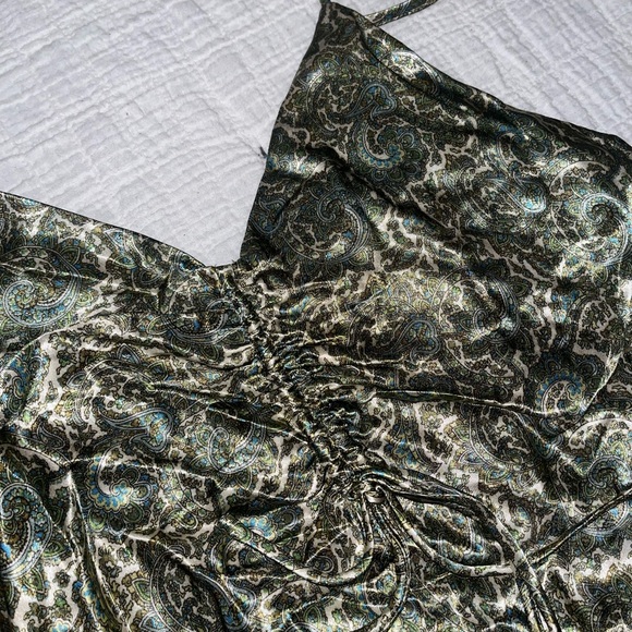 Zara Silky Mini Dress - Picture 2 of 4